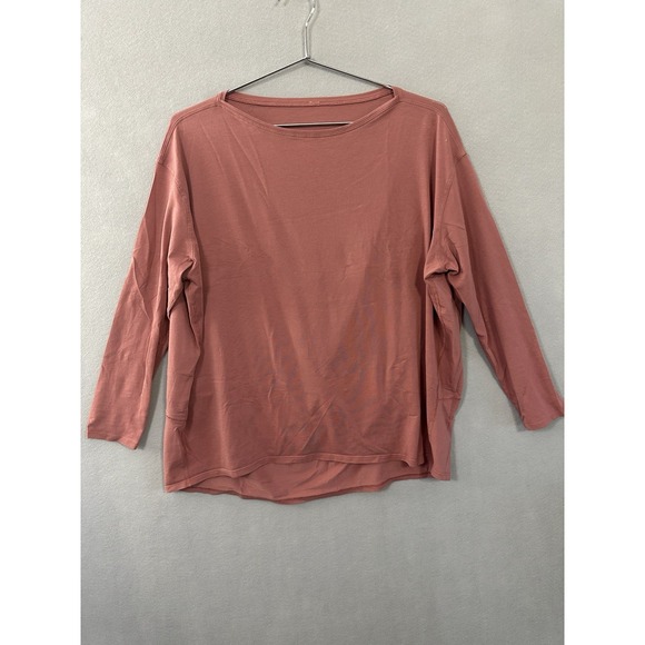 lululemon athletica Tops - Lululemon Back In Action Long Sleeve Shirt Women's Size 6 READ